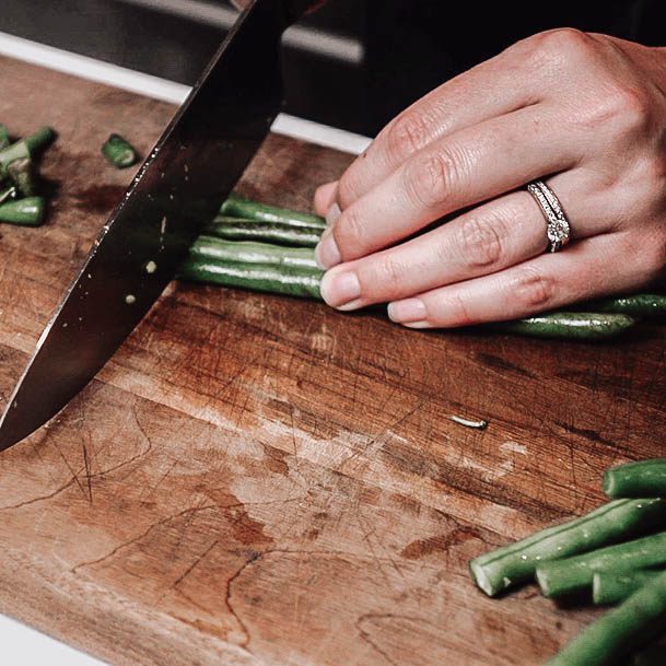 Lemon Roasted Green Beans With Walnuts Recipe