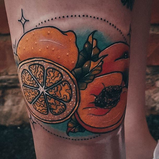 Lemon Tattoo Ideas Designs For Girls