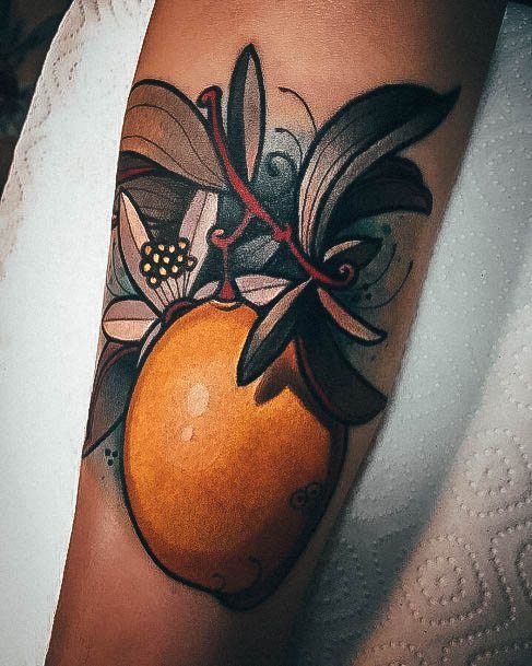 Lemon Tattoos Female Design Ideas