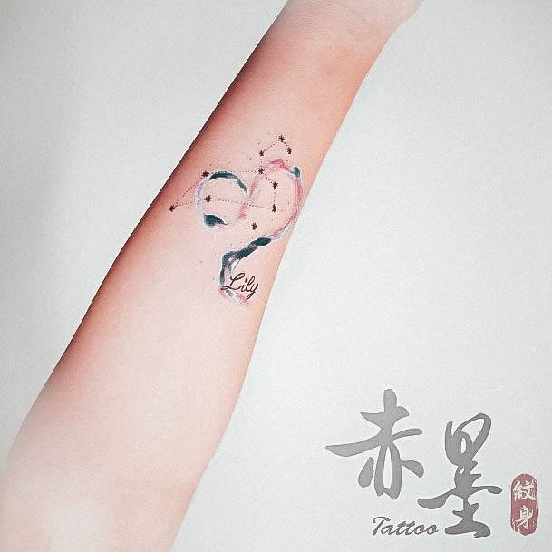 Leo Female Tattoo Designs