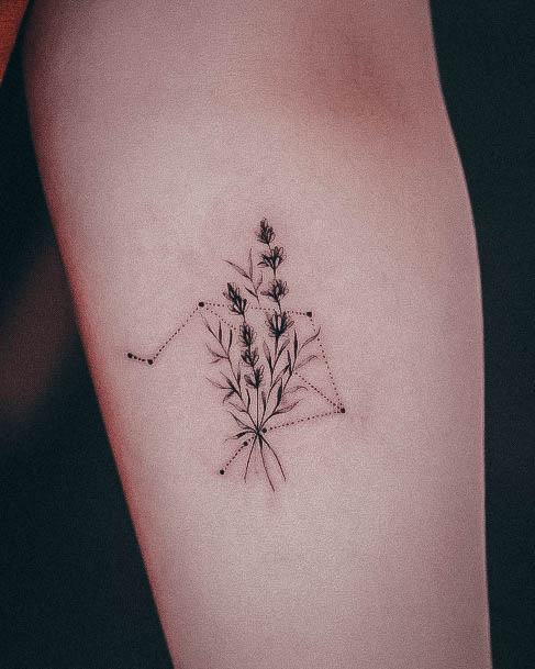 Libra Astrology Girls Tattoo Ideas