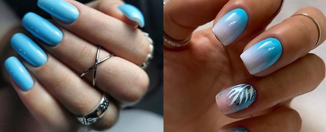 Top 100 Best Light Blue Nails For Women – Fingernail Design Ideas