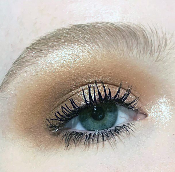 Light Brown Eyeshadow Women