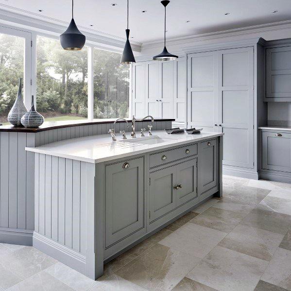 Light Grey Kitchen Cabinet Ideas