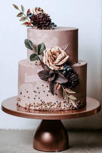 Light Milky Chocolate Wedding Cake