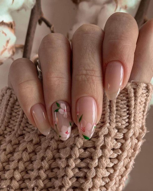 Light Nails Feminine Ideas