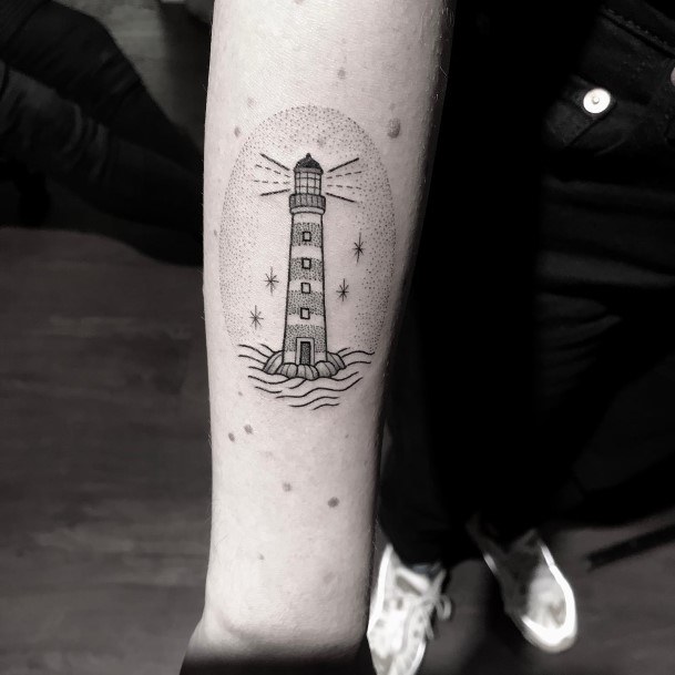 Lighthouse Tattoo Design Inspiration For Women