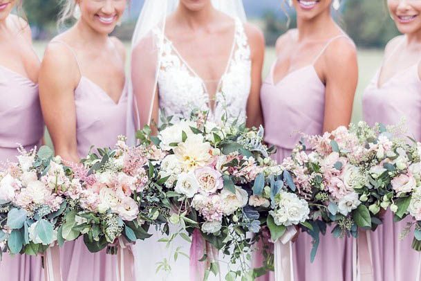 Lilac August Wedding Flowers