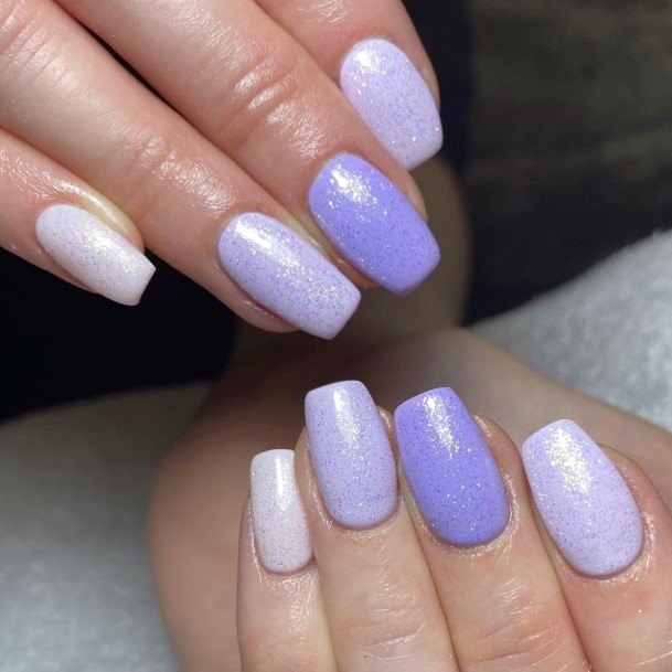 Lilac Female Nail Designs