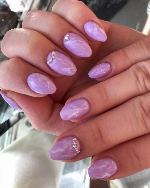 Lilacic Womens Lilac Nail Designs