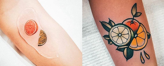 Top 100 Best Lime Tattoos For Women – Citrus Fruit Design Ideas