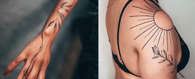 Top 100 Best Line Tattoos For Women – Artistic Design Ideas