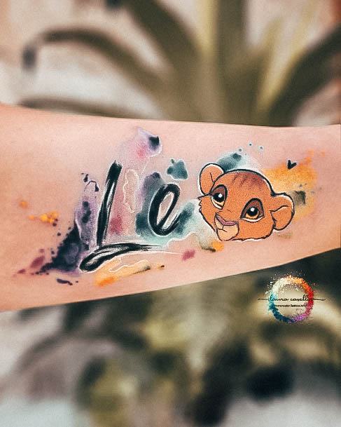 Lion King Female Tattoo Designs