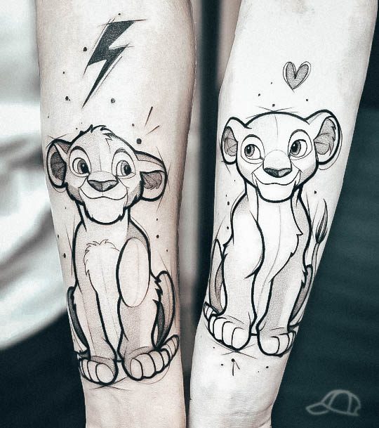 Lion King Tattoo Design Inspiration For Women