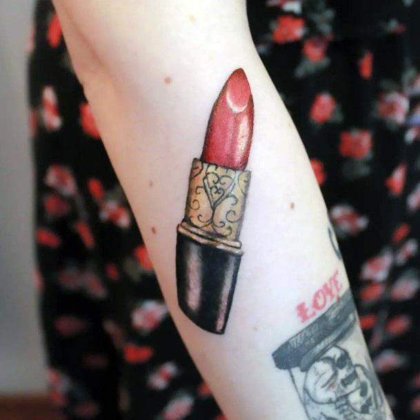 Lipstick Womens Tattoos