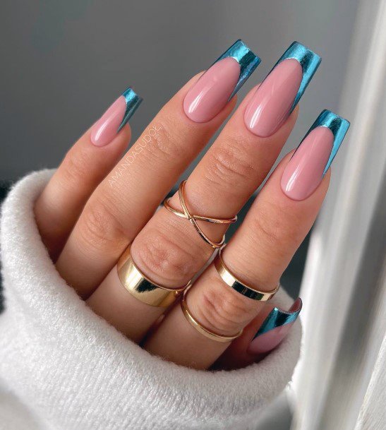 Long French Girls Nail Ideas