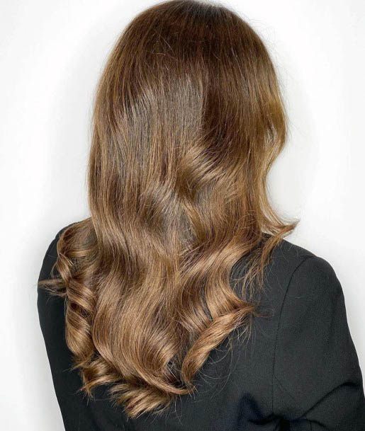 Long Hair Light Golden Brown Hair With Wavy Ends