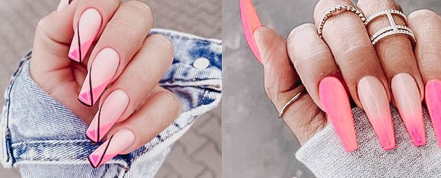 Top 100 Best Long Pink Nails For Women – Feminine Fingernail Ideas