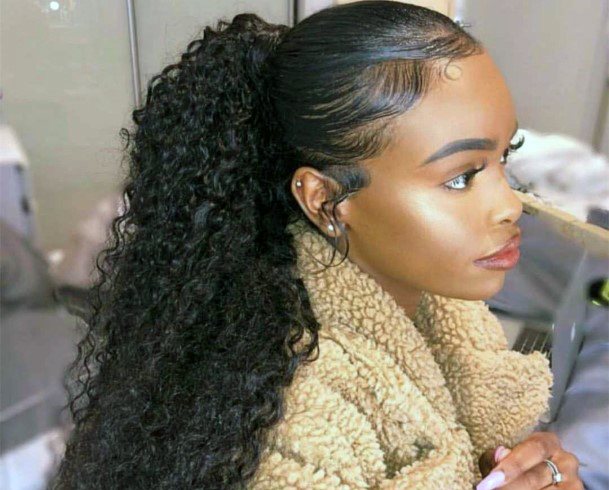 Long Updo Hairstyles For Black Women