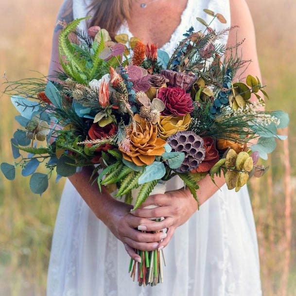 Lovely Fall Wedding Flowers