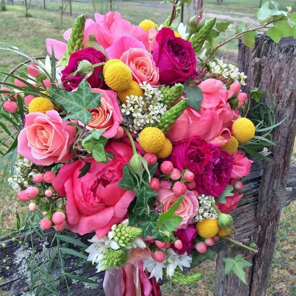 Lovely Pink Spring Wedding Flower