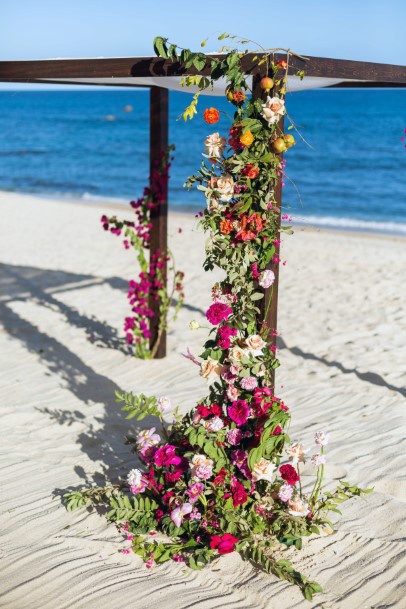 Lovely Rose Decorations Mexican Wedding