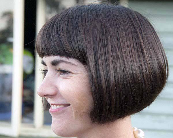 Lovely Short Rounded Hairstyle Ideas Pretty For Women And Girls