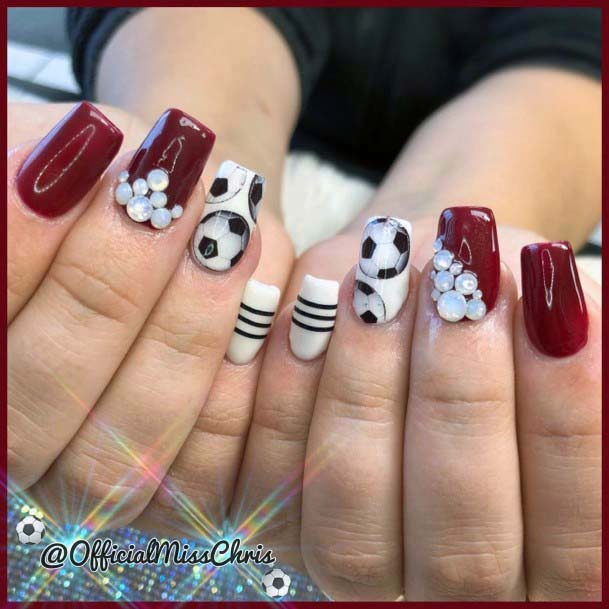 Lovely Sport Nails For Women