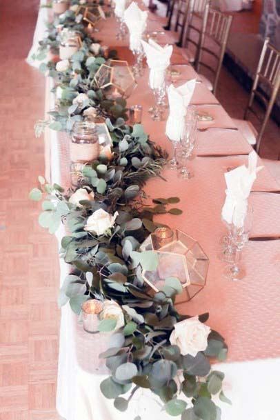 Lovely Wedding Head Table Decor