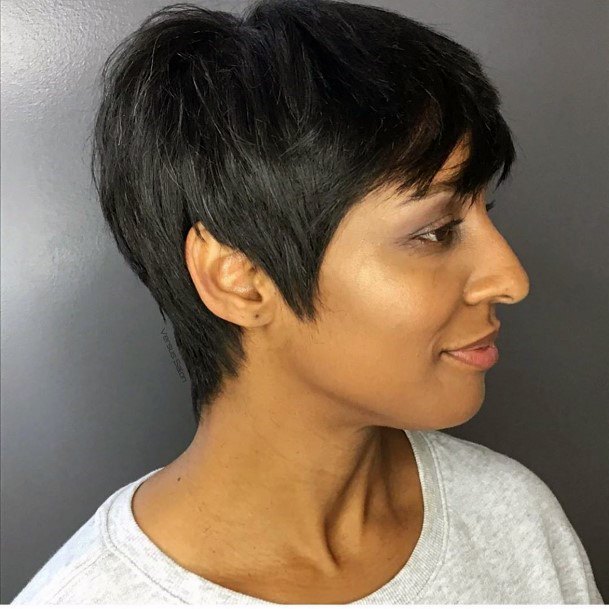 Low Maintenance Pixie Hairstyles For Black Women