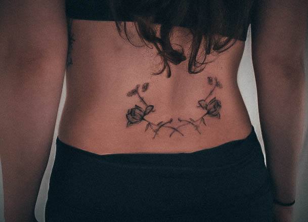 Lower Back Tattoo Feminine Designs