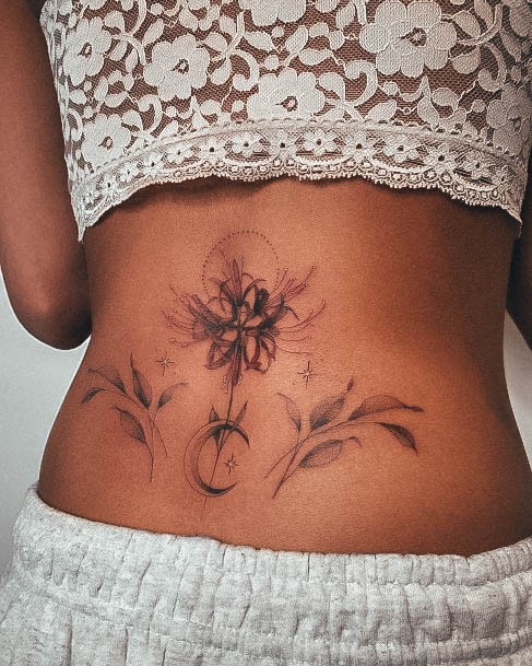 Lower Back Womens Tattoo Designs