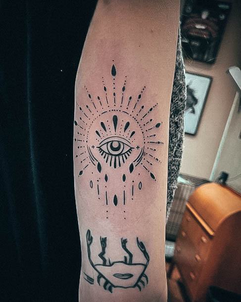 Luscious Designs Womens All Seeing Eye Tattoo Ideas