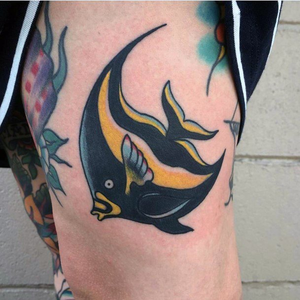 Luscious Designs Womens Angel Fish Tattoo Ideas