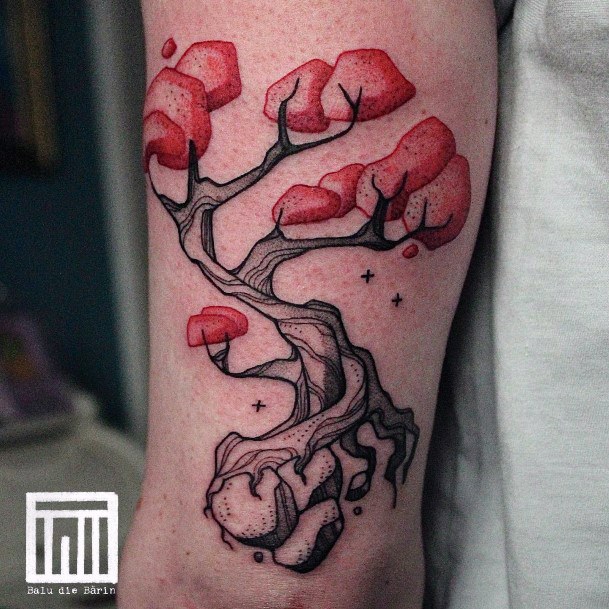 Luscious Designs Womens Bonsai Tattoo Ideas