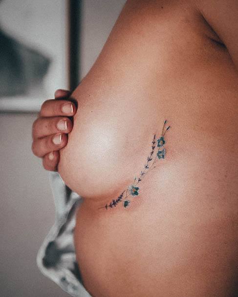 Luscious Designs Womens Boob Tattoo Ideas