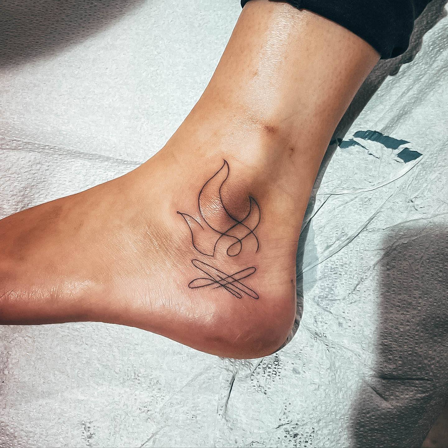 Luscious Designs Womens Campfire Tattoo Ideas