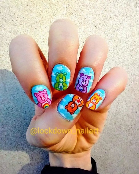 Luscious Designs Womens Cartoon Nail Ideas