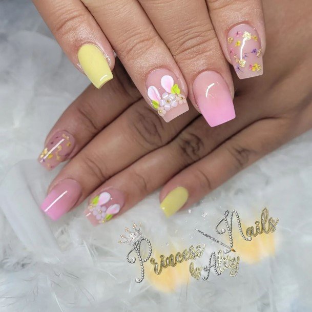 Luscious Designs Womens Easter Nail Ideas