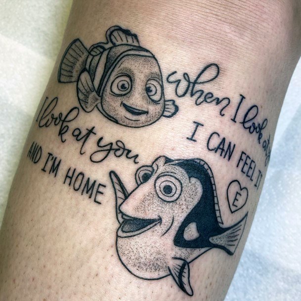 Luscious Designs Womens Finding Nemo Tattoo Ideas