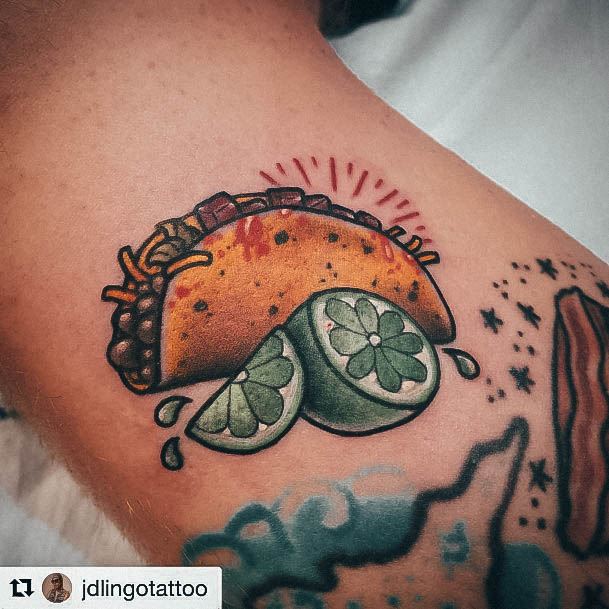 Top 100 Best Food Tattoos For Women Tasty Design Ideas   Luscious Designs Womens Food Tattoo Ideas 