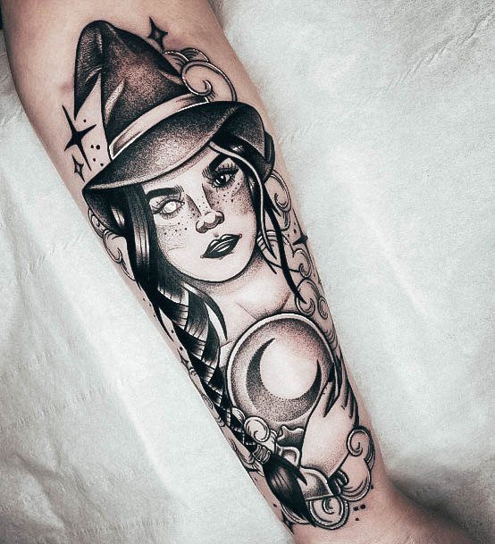 Luscious Designs Womens Fortune Teller Tattoo Ideas