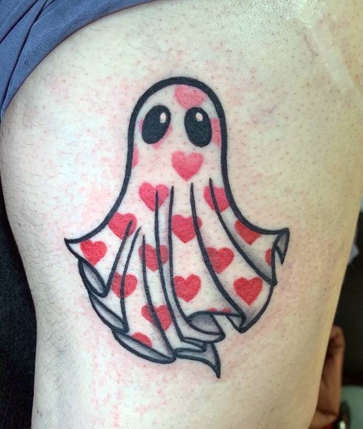 Luscious Designs Womens Ghost Tattoo Ideas