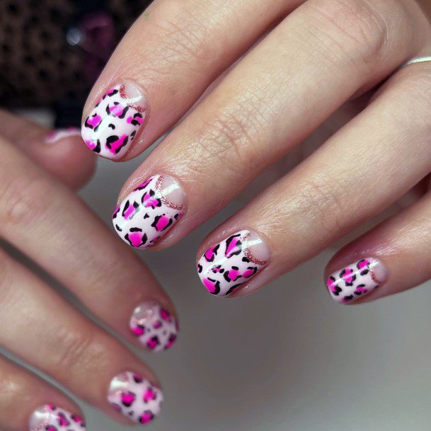 Luscious Designs Womens Half Moon Nail Ideas