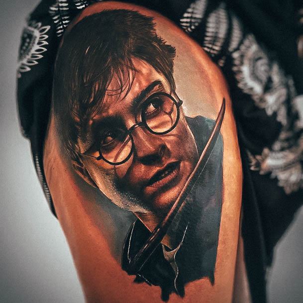 Luscious Designs Womens Harry Potter Tattoo Ideas