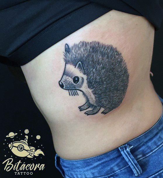 Luscious Designs Womens Hedgehog Tattoo Ideas