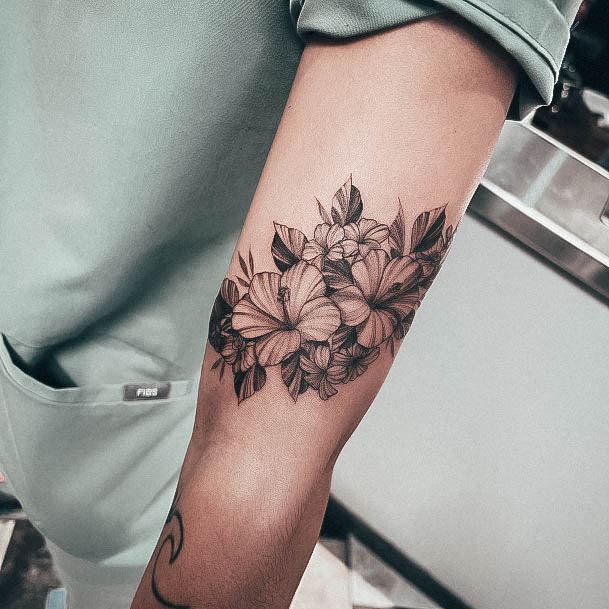 Luscious Designs Womens Hibiscus Tattoo Ideas