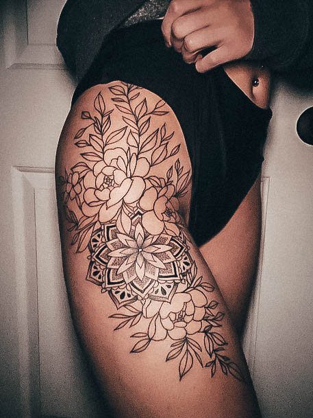 Luscious Designs Womens Hip Tattoo Ideas