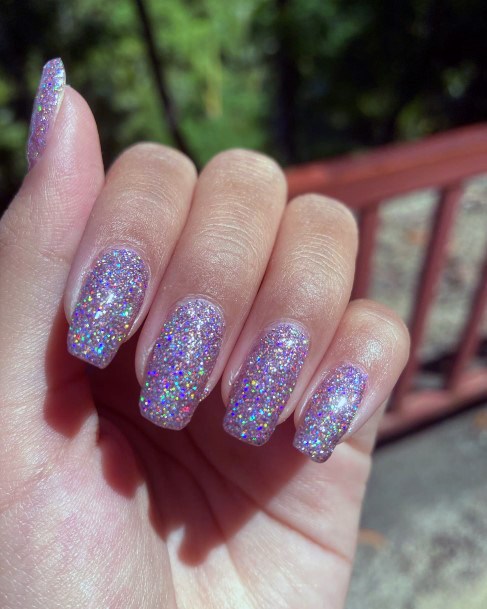 Luscious Designs Womens Holographic Nail Ideas