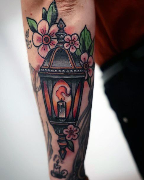 Luscious Designs Womens Lantern Tattoo Ideas